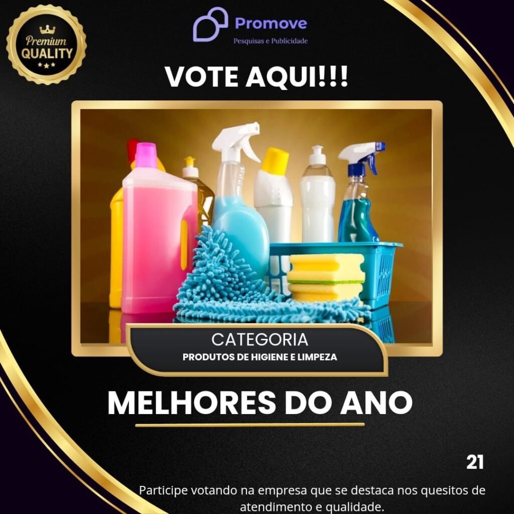Produtos De Higiene E Limpeza