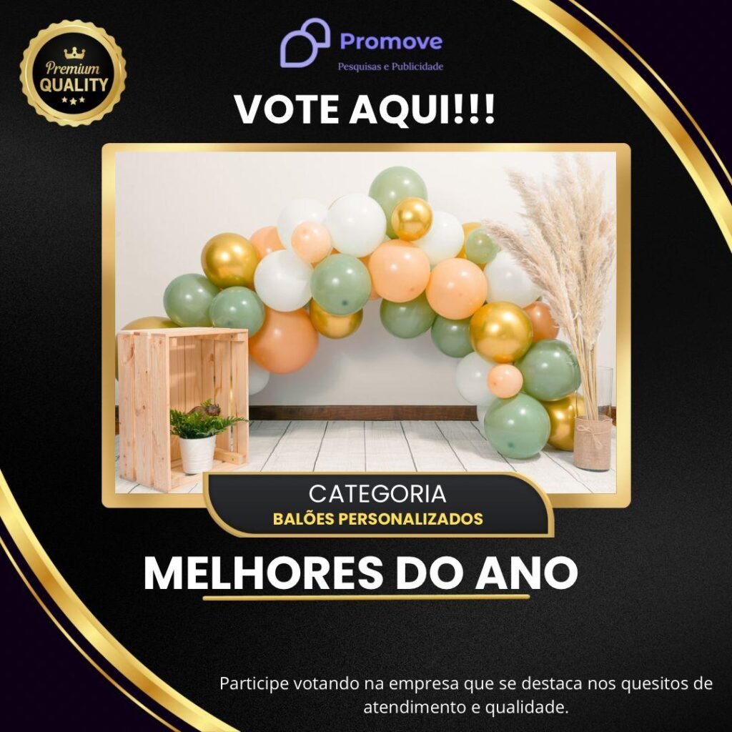 BALOES PERSONALIZADOS
